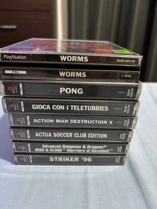 Lotto 7 giochi PS1 (PlayStation 1)