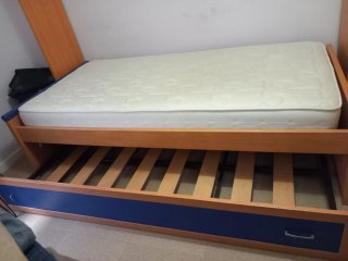 Cama nido 90cm.×190