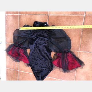 Traje flamenca niña 7 años falda 55 cm