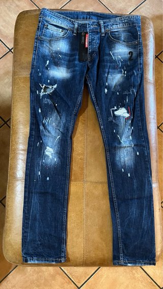 Jeans DSQUARED2 Icon Blu