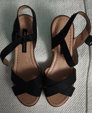 Sandalias negras ma Collection