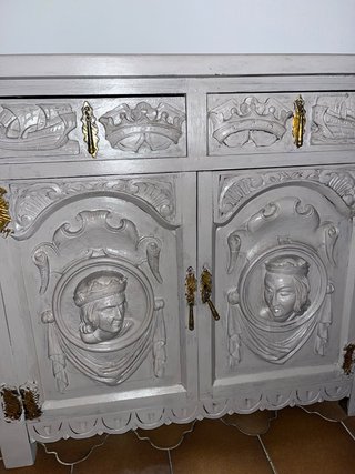 Recibidor antiguo madera maciza