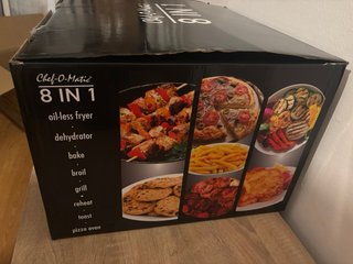 Horno, Grill Y Freidora De Aire Chef O Matic 8 En