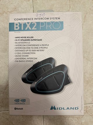 Midland BTX2 PRO Twin Pack Intercom