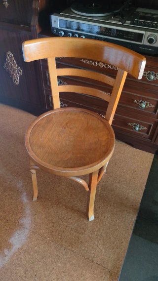 Silla Bistró Vintage Madera