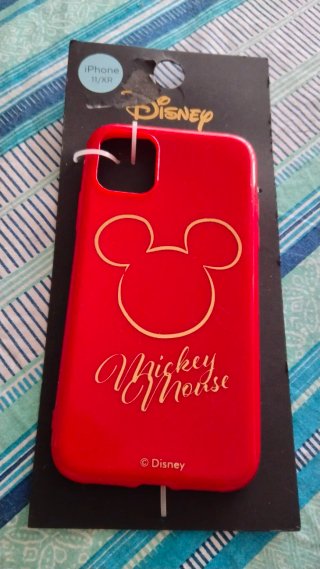 Funda Mickey Mouse iPhone 11/XR Disney Roja