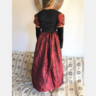 Disfraz princesa medieval 10-11 años largo 110 cm