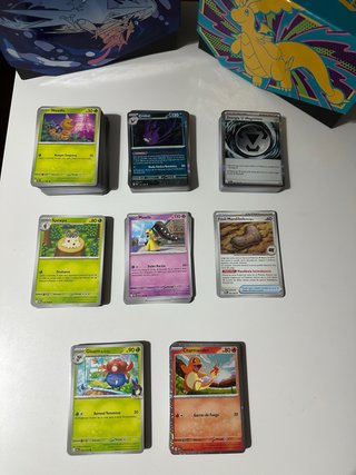 Lotto di carte Pokémon in spagnolo