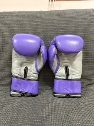 Guantes de boxeo morados Molu