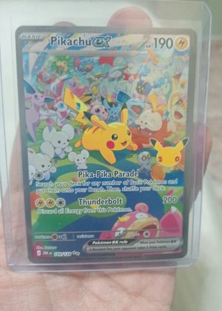 Pikachu EX 30 Aniversario Pokémon día
