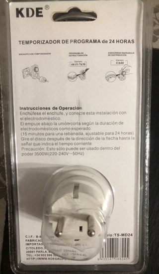 Temporizador Programa 24 Horas KDE