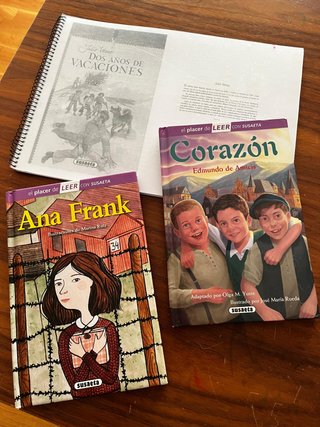 SUSAETA Ana Frank-Corazón-Dos años de vacaciones