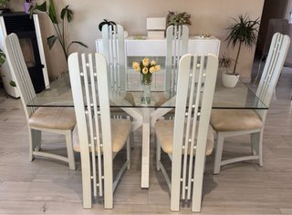 Sillas de comedor blancas