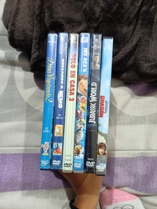 Lote 6 DVDs: Dama y Vagabundo, buscando a Nemo