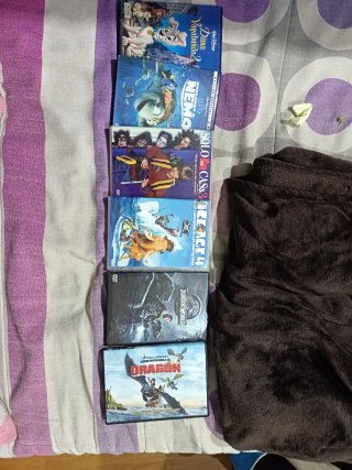 Lote 6 DVDs: Dama y Vagabundo, buscando a Nemo