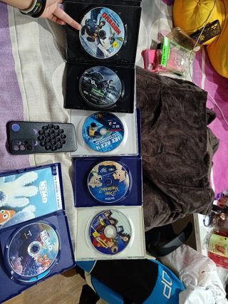 Lote 6 DVDs: Dama y Vagabundo, buscando a Nemo