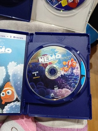 Lote 6 DVDs: Dama y Vagabundo, buscando a Nemo