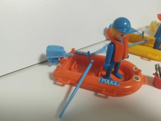 Lote Playmobil Lanchas Zodiac Pesca 3539 3491 3574