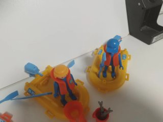 Lote Playmobil Lanchas Zodiac Pesca 3539 3491 3574