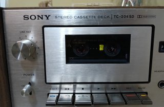 Sony TC-204 SD Stereo Cassette Deck
