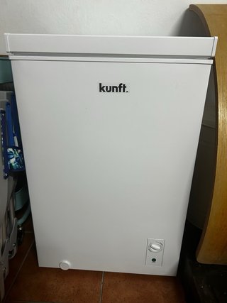 Congelador arcón blanco Kunft
