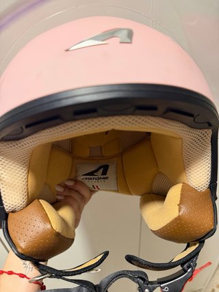Casco moto nuevo Astone Helmet Rosa