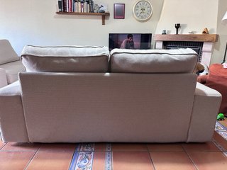 2 Sofá Ikea Kivik de 2 plazas Beige Tela
