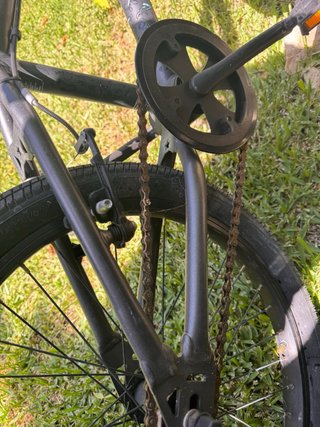 Bicicleta BMX B'Twin 20 Gris