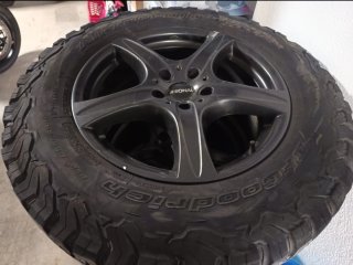 Juego 4 Llantas Ronal + neumáticos BFGoodrich
