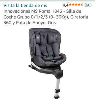 Silla coche bebé Isofix ROME