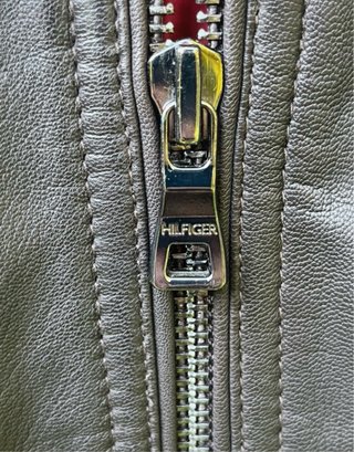 Chaqueta de cuero Tommy Hilfiger