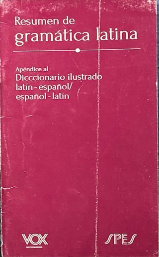 Diccionario latin-español y español-Latin