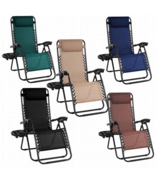 Silla plegable playa/camping con portavasos
