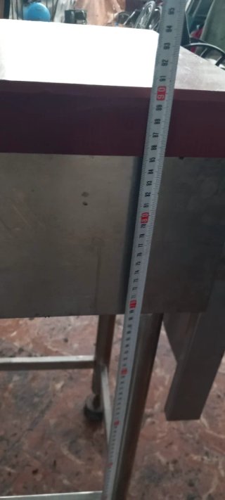 Tabla de carnicería de acero inoxidable