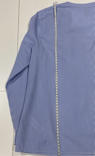 Camisa Stradivarius Rayas Volante Lazada Talla M