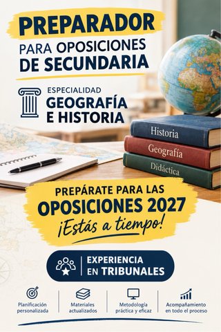 PREPARADOR de OPOSICIONES para SECUNDARIA GeH