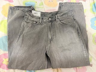 Vaqueros H&M Baggy Gris Lavado