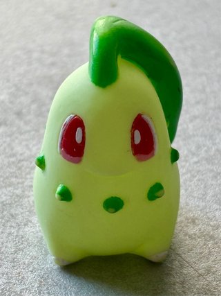 Figura Chikorita - Bandai (1999) Vintage Original