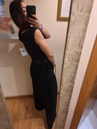Mono negro Zara nuevo a estrenar