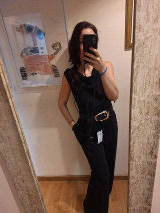 Mono negro Zara nuevo a estrenar