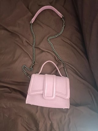 Bolso rosa Zara