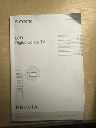 Televisor Sony Bravia LCD Digital