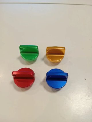 Tapones de aceite aluminio colores