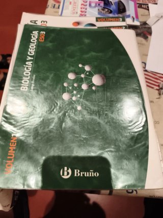 Libros biología y geología 3 ESO 3 volúmenes