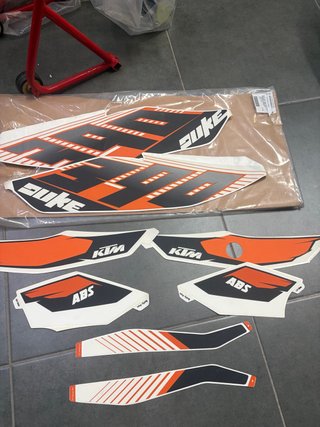 Kit Pegatinas KTM 390 Duke