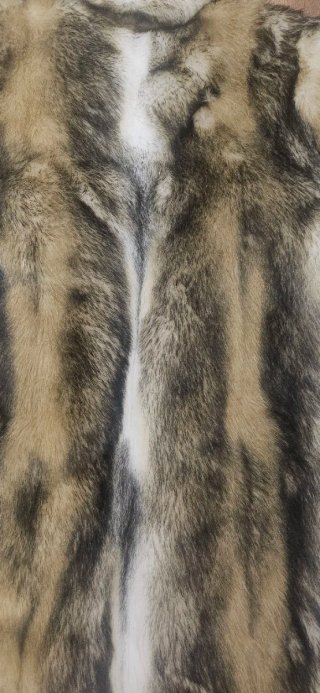 Chaquetón Pelo Estilo Visón Talla L