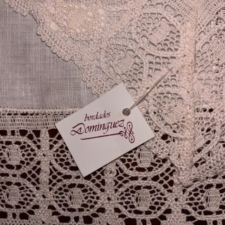 2 Pañitos/Tapetes de Bordados Domínguez