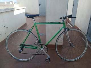 Bicicleta Carretera Verde Antigua