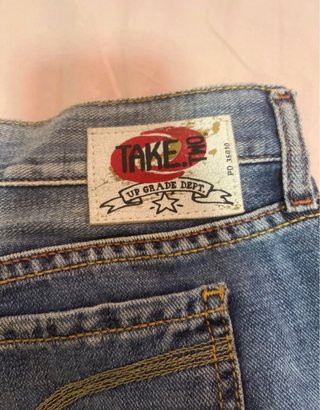 Shorts Take Two jeans vita bassa