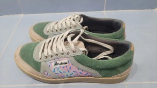Zapatillas Morrison verdes y multicolor
